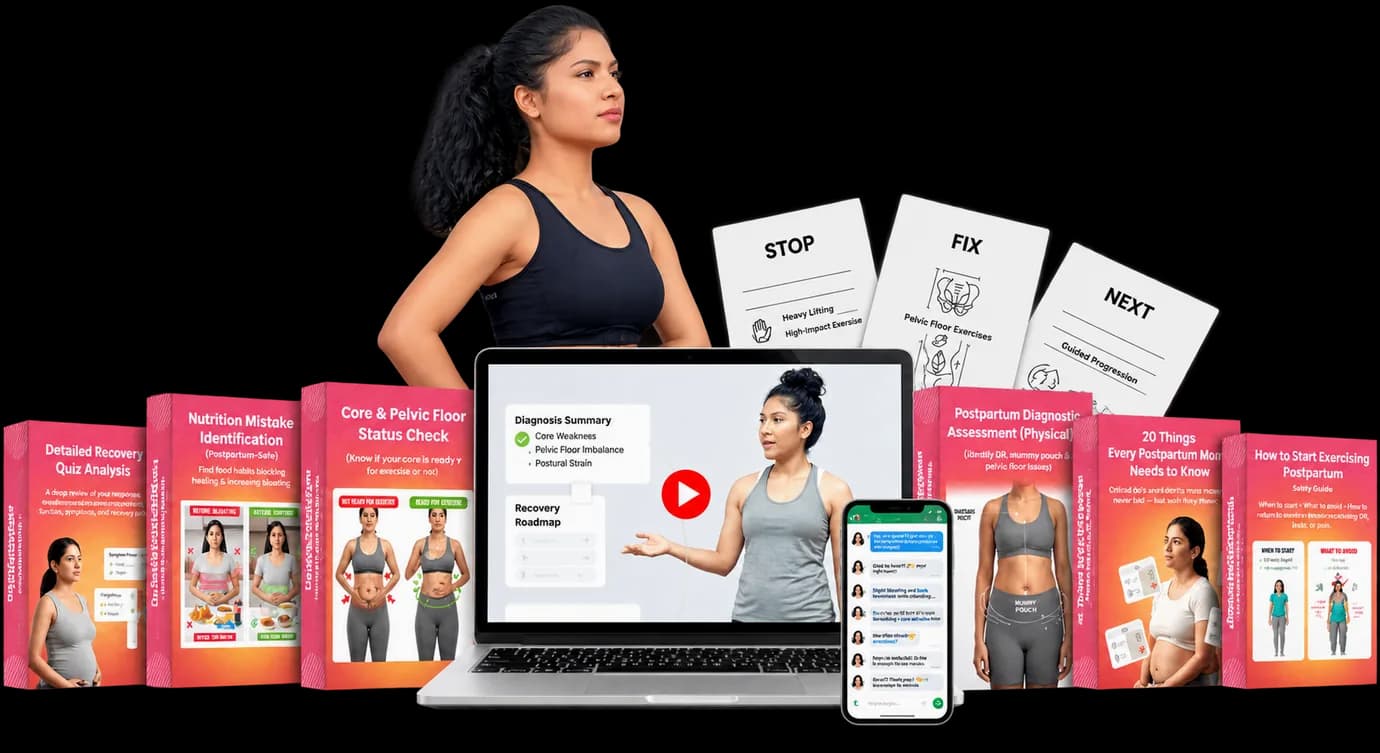 BodyWorx Postpartum Recovery Method mockup